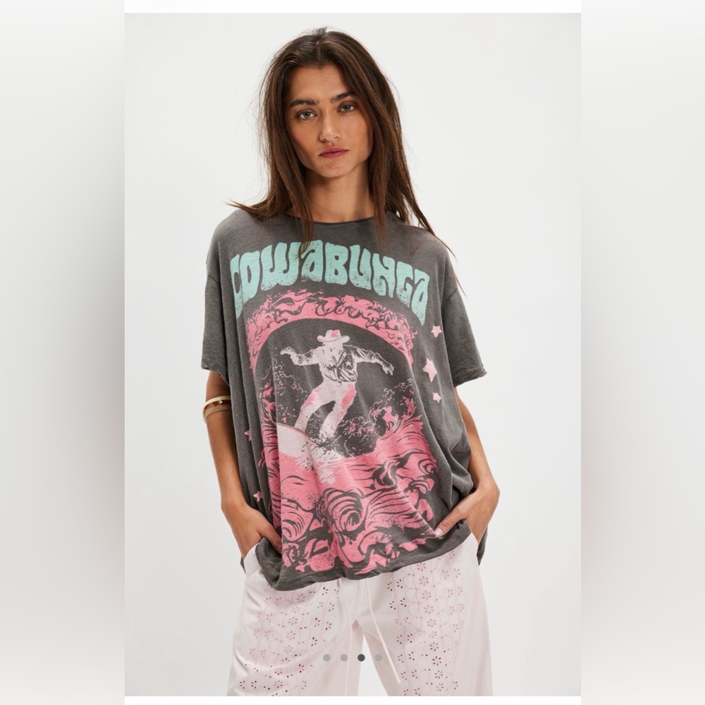 Magnolia Pearl My Spurs Cowabunga Tee